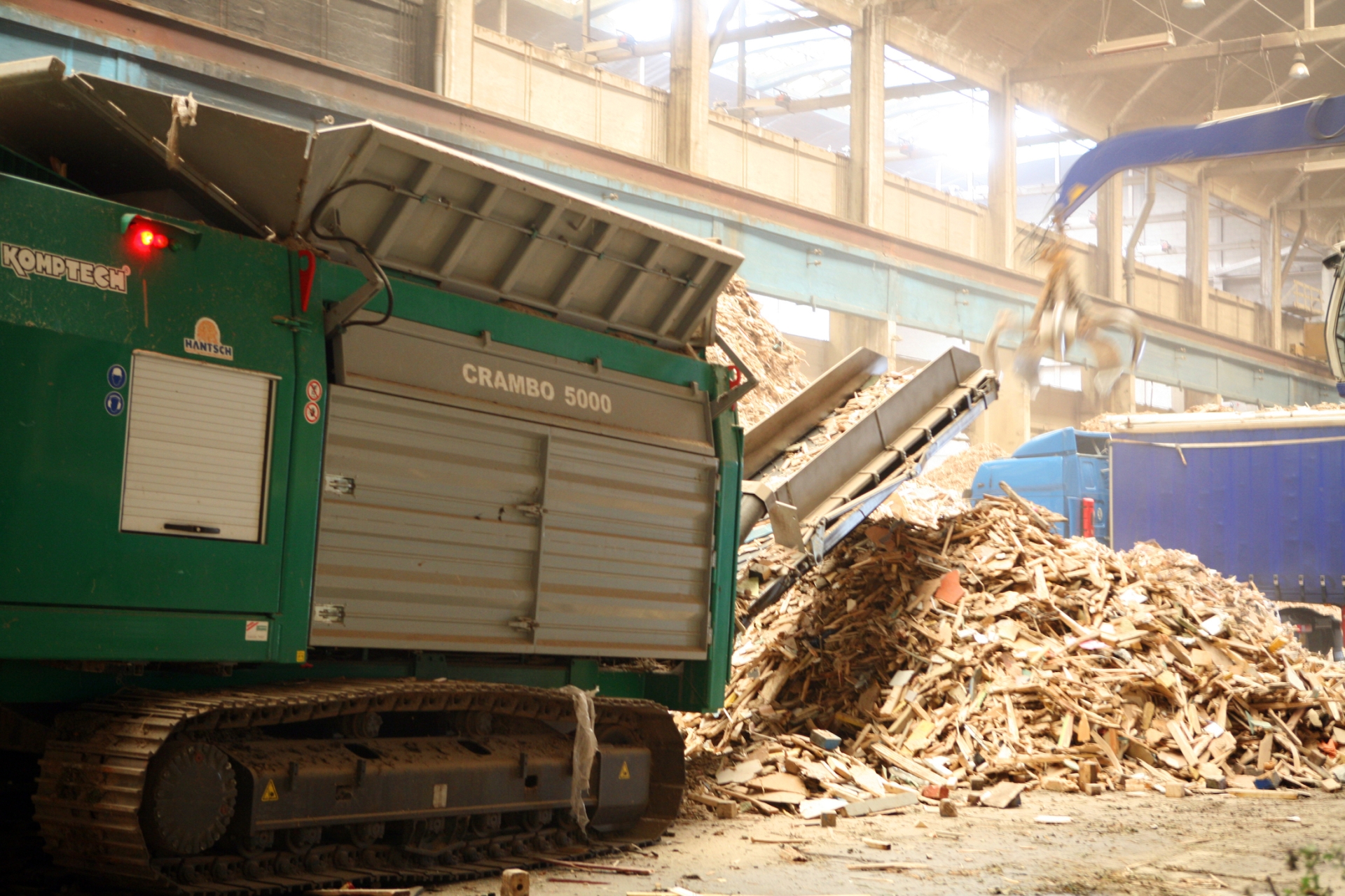 Broyage du bois et des végétaux