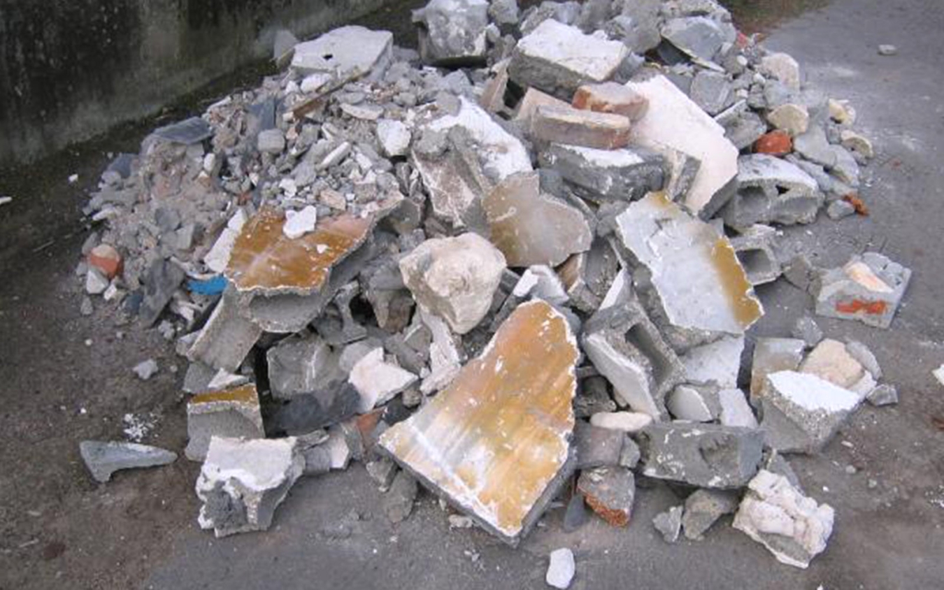 tri dechet inerte pur